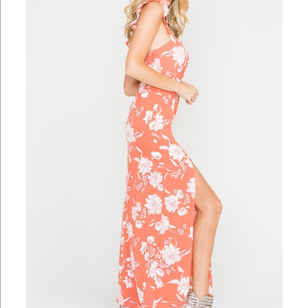 Sage The Label Red Senora Maxi Dress
